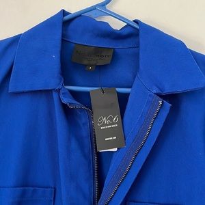 No.6 Freya Jumpsuit in Cobalt. NWT